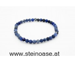 Armband Sodalith - Matt 4mm
